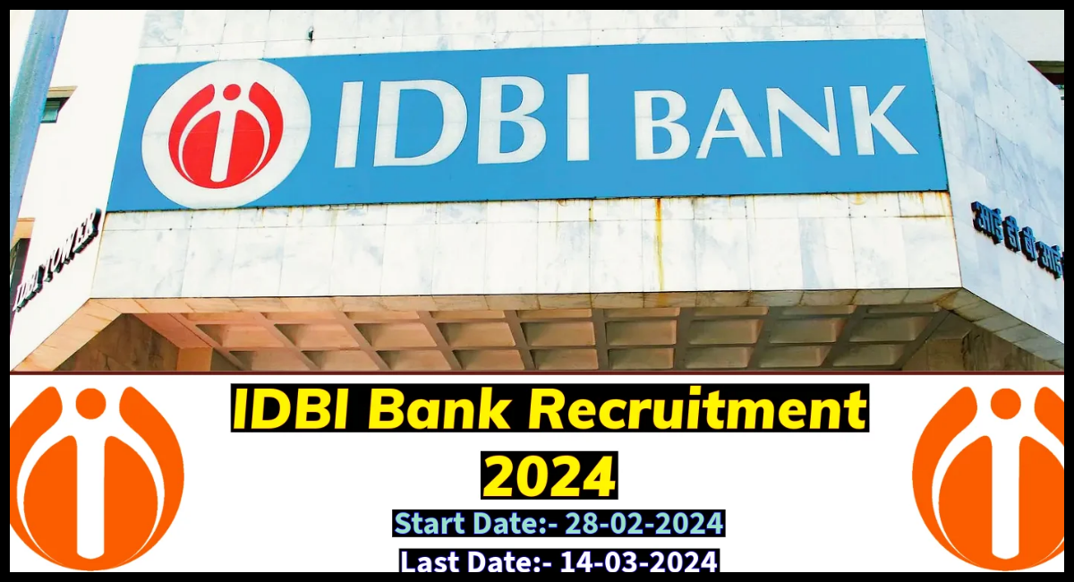 IDBI બેંક ભરતી 2024